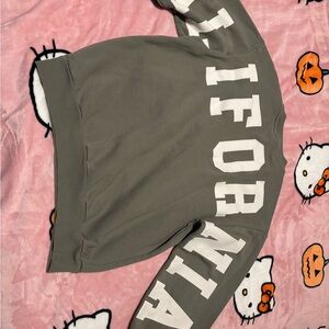 Gray/green California Sweatshirt